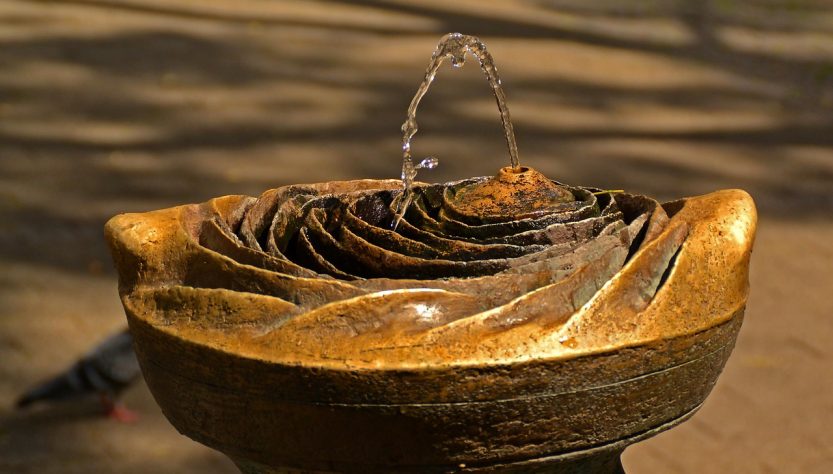 Fountain, water jet, gargoyles — Experience the Future of Crypto with Ledger Live