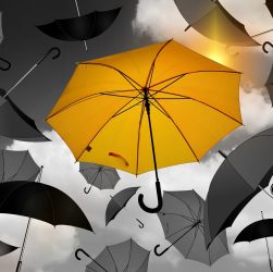 Umbrella, yellow, black — Maximize Your Crypto Gains with Raydium Swap Today
