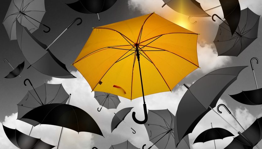 Umbrella, yellow, black — Maximize Your Crypto Potential with Raydium Exchange