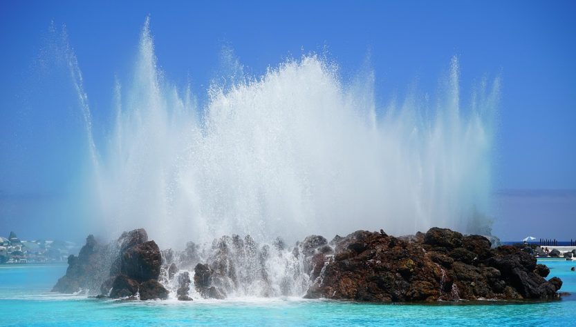 Fountain, swimming pool, rocks — Maximize Your Crypto Potential with Raydium Trading